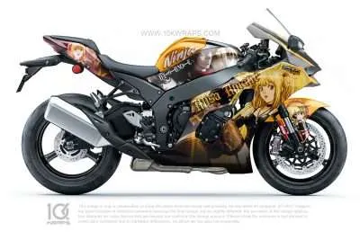 Death Note Motorcycle Wraps Made With Top 3MVinyl 10KWRAPS