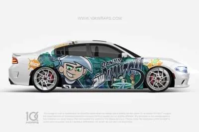 Danny Phantom Car Wraps Made With Top 3M Vinyl - 10KWRAPS