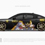 Gundam Anime Car Wraps 13 Made With Top 3MVinyl-10KWRAPS