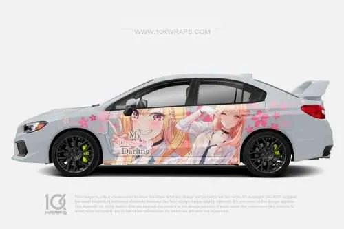 My Dress-Up Darling Car Wraps 01 Made With Top 3M Vinyl