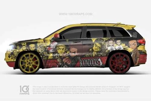The Boondocks Car Wraps Made With Top 3M Vinyl - 10KWRAPS