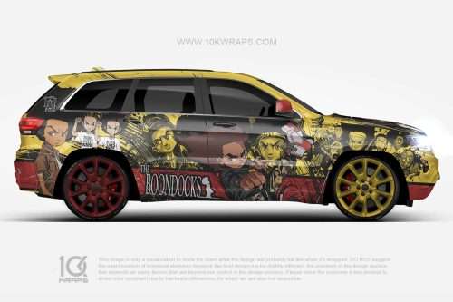 The Boondocks Car Wraps Made With Top 3M Vinyl - 10KWRAPS