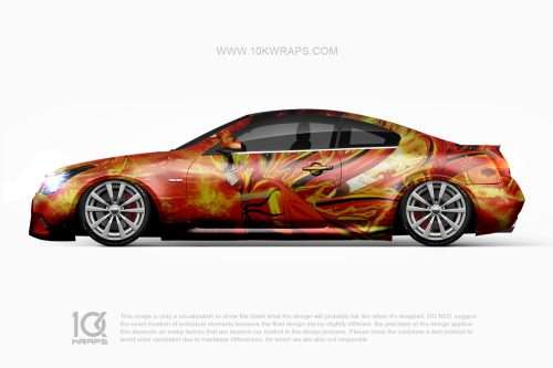 Naruto Anime Car Wraps 15 Made With Top 3M Vinyl - 10KWRAPS