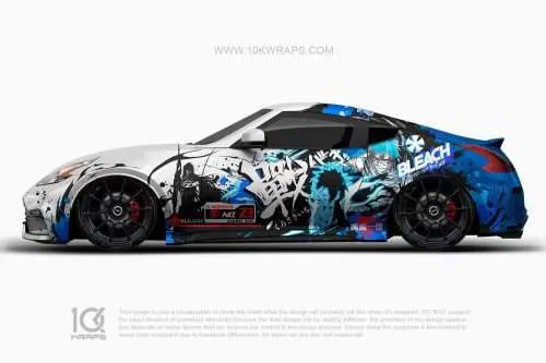 Bleach Anime Car Wraps 01 Made With Top 3M Vinyl -10KWRAPS