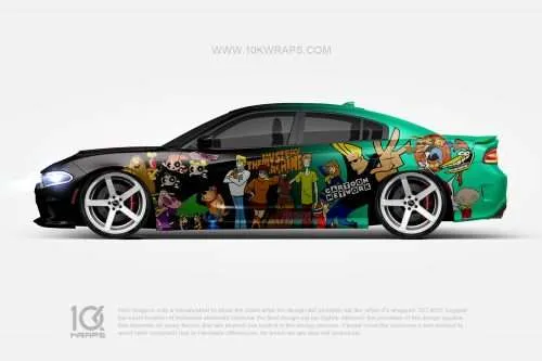 The Nightmare Before Christmas Car Wrap [NBC-03] - 10K Wraps