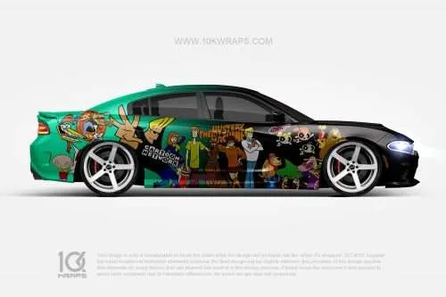 The Nightmare Before Christmas Car Wrap [NBC-03] - 10K Wraps
