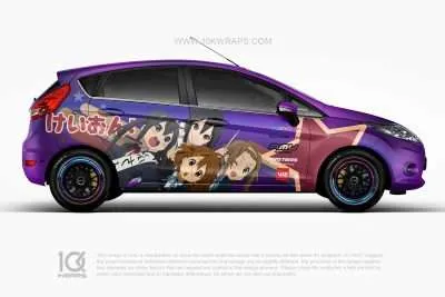 My Hero Academia Car Wraps Made With Top 3MVinyl-10KWRAPS