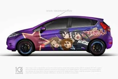 My Hero Academia Car Wraps Made With Top 3MVinyl-10KWRAPS