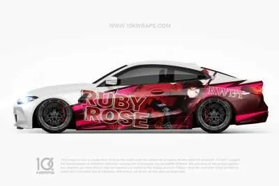 My Hero Academia Car Wraps Made With Top 3MVinyl-10KWRAPS