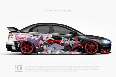 Wolverine X-Men Car Wraps Made With Top 3M Vinyl-10KWRAPS