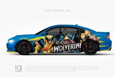 Demon Slayer Car Wraps 07 Made With Top 3M Vinyl-10KWRAPS