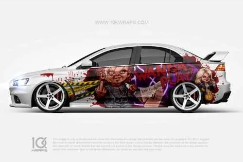 Chucky Season Car Wraps 03 Made With Top 3MVinyl-10KWRAPS