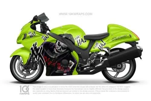 Venom Motorcycle Wraps Made With Top 3M Vinyl - 10KWRAPS