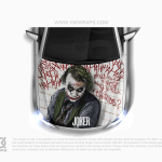 Joker Car Wraps JK-24 Made With Top 3M Vinyl - 10KWRAPS