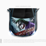 Joker Car Wraps JK-14 Made With Top 3M Vinyl - 10KWRAPS