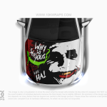Joker Car Wraps JK-24 Made With Top 3M Vinyl - 10KWRAPS