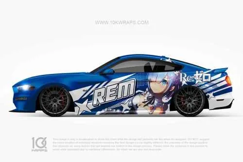 Gundam Anime Car Wraps 15 Made With Top 3MVinyl-10KWRAPS
