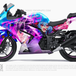Joker Motorcycle Wraps Made With Top 3M Vinyl - 10KWRAPS