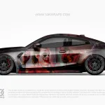 Joker Car Wraps JK-26 Made With Top 3M Vinyl - 10KWRAPS