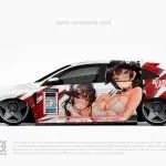 Sexy Itasha Car Wraps Made With Top 3M Vinyl - 10KWRAPS