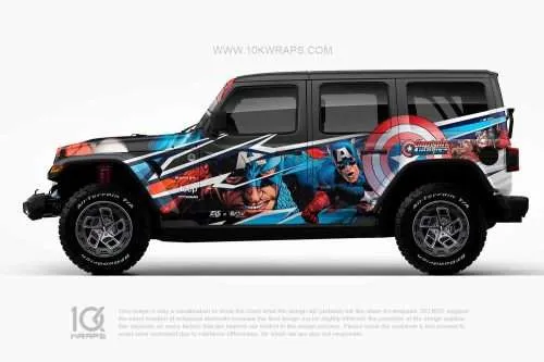 Shark Car Wraps 03 Made With Top 3M Vinyl - 10KWRAPS