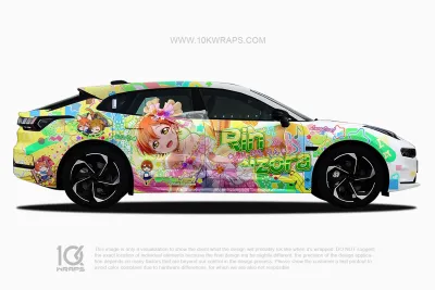 Love Live! Anime Car Wraps Made With Top 3M Vinyl - 10KWRAPS