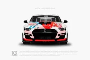 ZeroTwo Anime Car Wraps 16 Made With Top 3MVinyl-10KWRAPS