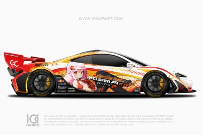 Love Live! Anime Car Wraps Made With Top 3M Vinyl - 10KWRAPS