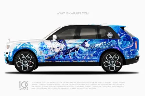 Genshin Impact Car Wraps 22 Made With Top 3MVinyl-10KWRAPS