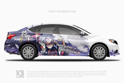 Genshin Impact Car Wraps 20 Made With Top 3MVinyl-10KWRAPS
