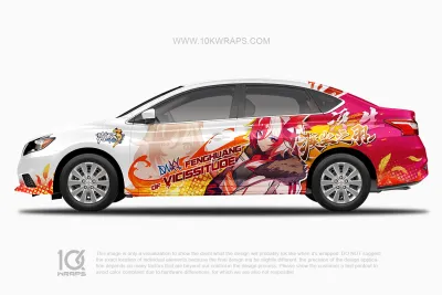 Genshin Impact Car Wraps 20 Made With Top 3MVinyl-10KWRAPS