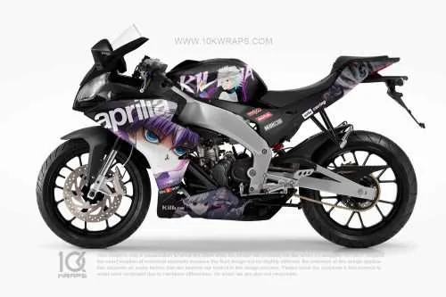 Raven RWBY Moto ITASHA Wrap MT-59 Made With Top 3M Vinyl