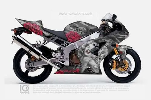 BDZ Broly Moto ITASHA Wrap MT-61 Made With Top 3M Vinyl