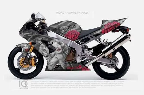 BDZ Broly Moto ITASHA Wrap MT-61 Made With Top 3M Vinyl