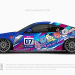 Hulk Comics Car Wraps 02 Made With Top 3M Vinyl - 10KWRAPS