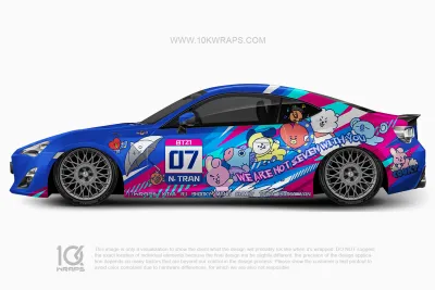 Hulk Comics Car Wraps 02 Made With Top 3M Vinyl - 10KWRAPS