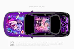 Hulk Comics Car Wraps 02 Made With Top 3M Vinyl - 10KWRAPS