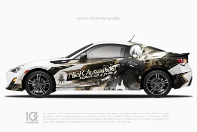 Custom Design Car Wrap - 10K Wraps | Itasha Car Wrap