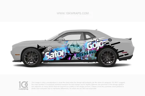 Gundam Anime Car Wraps 15 Made With Top 3MVinyl-10KWRAPS