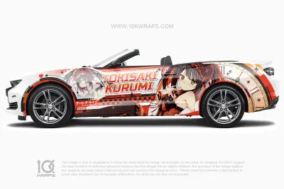 Jujutsu Kaisen Car Wraps Made With Top 3MVinyl-10KWRAPS