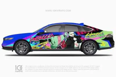 Jujutsu Kaisen Car Wraps Made With Top 3M Vinyl - 10KWRAPS