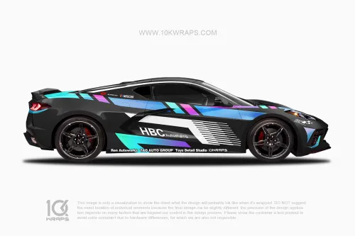 Red Bull Racing Car Wraps Made With Top 3M Vinyl - 10KWRAPS