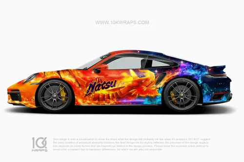 Fairy Tail Anime Car Wraps 03 Made With Top 3MVinyl-10KWRAPS
