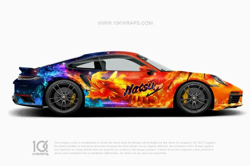 Fairy Tail Anime Car Wraps 03 Made With Top 3MVinyl-10KWRAPS