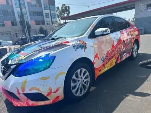 Sentra Wrapped Nissan Sentra Wrap Ideas for Custom Sedan and Modern Vinyl Designs ...
