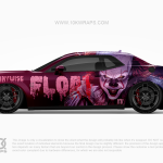 Pennywise Horror Car Wraps Made With Top 3MVinyl-10KWRAPS