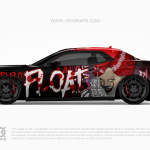 Pennywise Horror Car Wraps Made With Top 3MVinyl-10KWRAPS