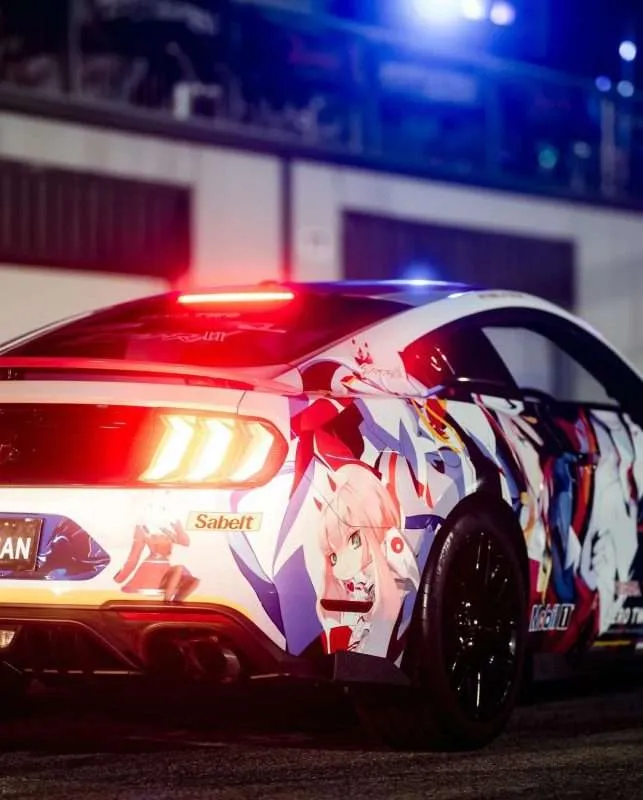 Zero Two Racing Discover the Allure of Darling in the Franxx Zero Two Car Wraps - 10KWRAPS