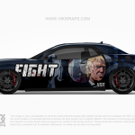 Trump kämpft Folierung Auto für Subaru WRX STI [TRUMPF-04]