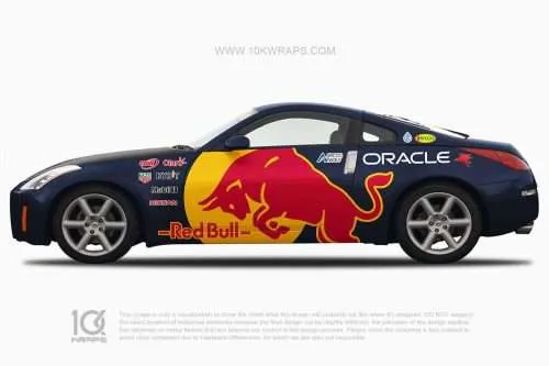 Custom Design Car Wrap Made With Top 3M Vinyl - 10KWRAPS